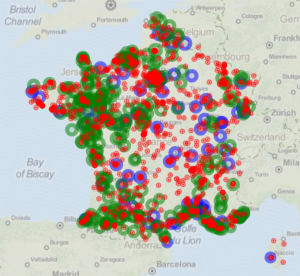 Geographic data visualization in Dataiku DSS (2/2)