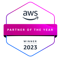 dataiku AWS partner of the year badge