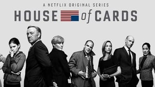 House of Cards Netflix banner with main characters