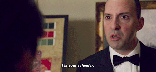 gif i am your calendar