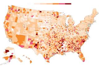 crime by county map