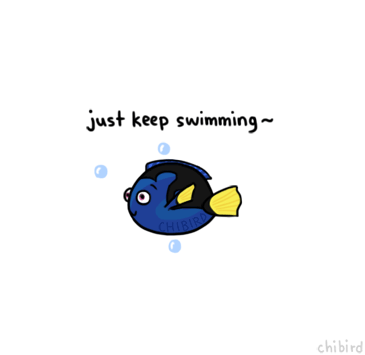 gif just keep swimming