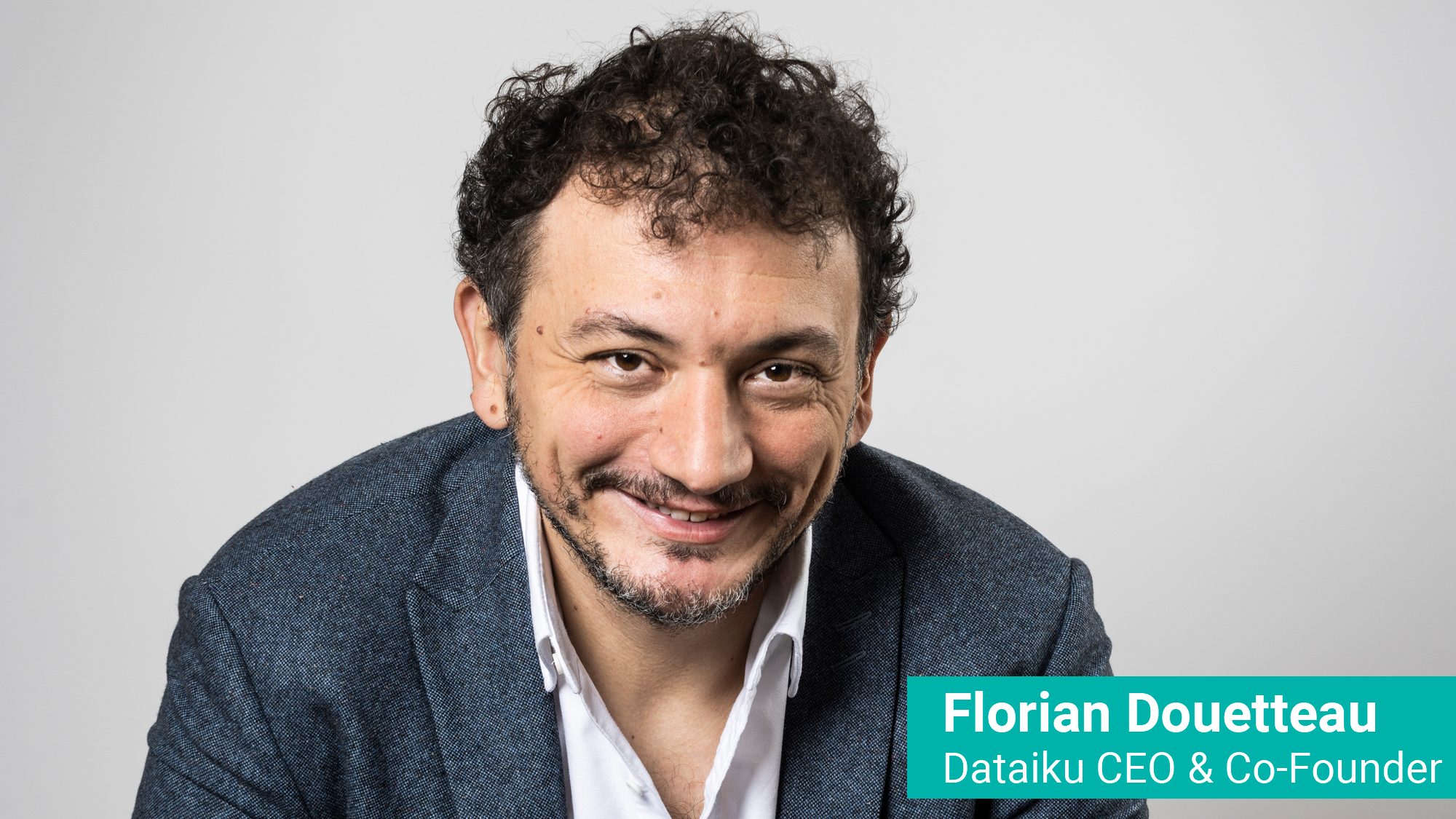 headshot of Florian Douetteau, CEO and co-founder of Dataiku