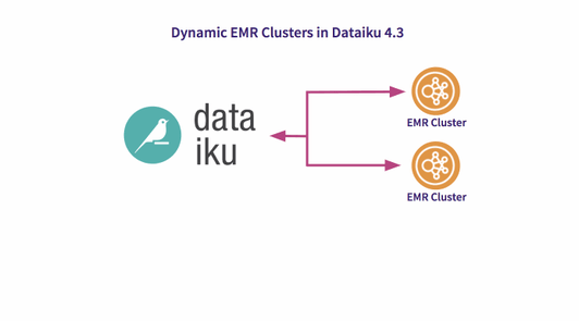 Dynamic EMR clusters in Dataiku DSS 4.3