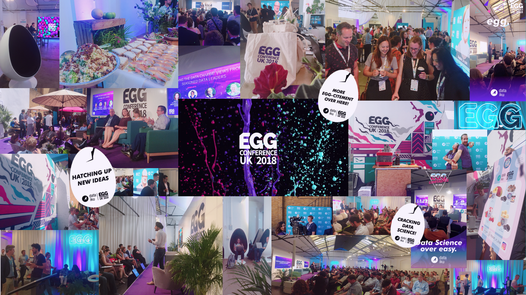EGG UK 2018 photo collage