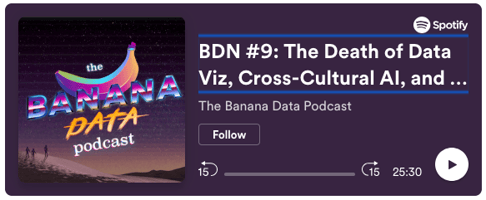 banana data podcast