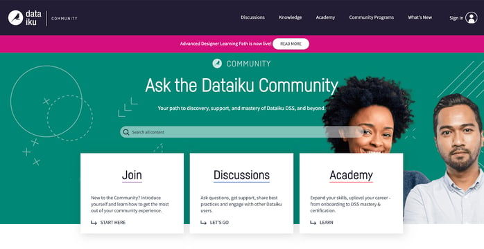 Dataiku community