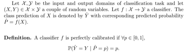 canonical calibration property