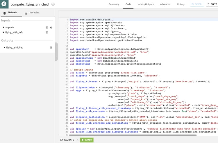 The Streaming Spark Recipe in Dataiku