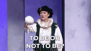 hamlet play to be or not to be gif
