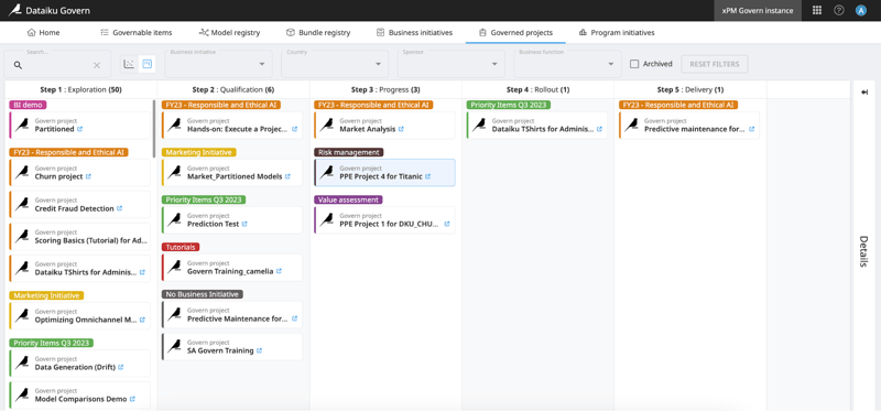 Kanban view