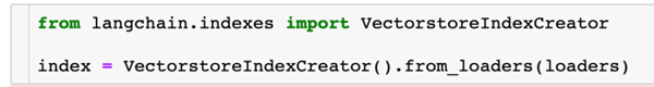 vector store index creator