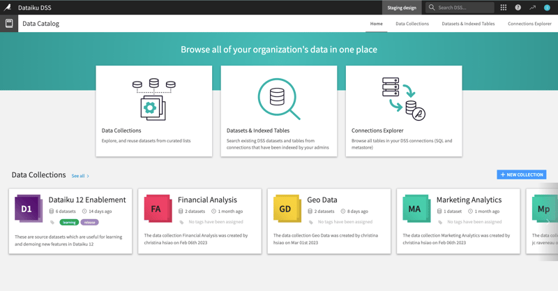 data catalog