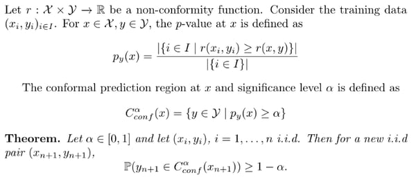 fundamental theorem of conformal predictions