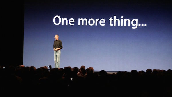 steve jobs apple event keynote one more thing