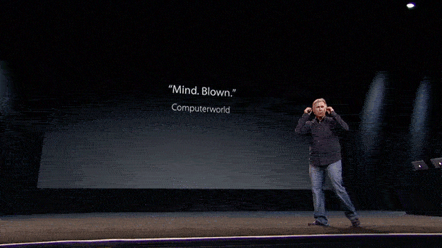 mind blown apple event keynote